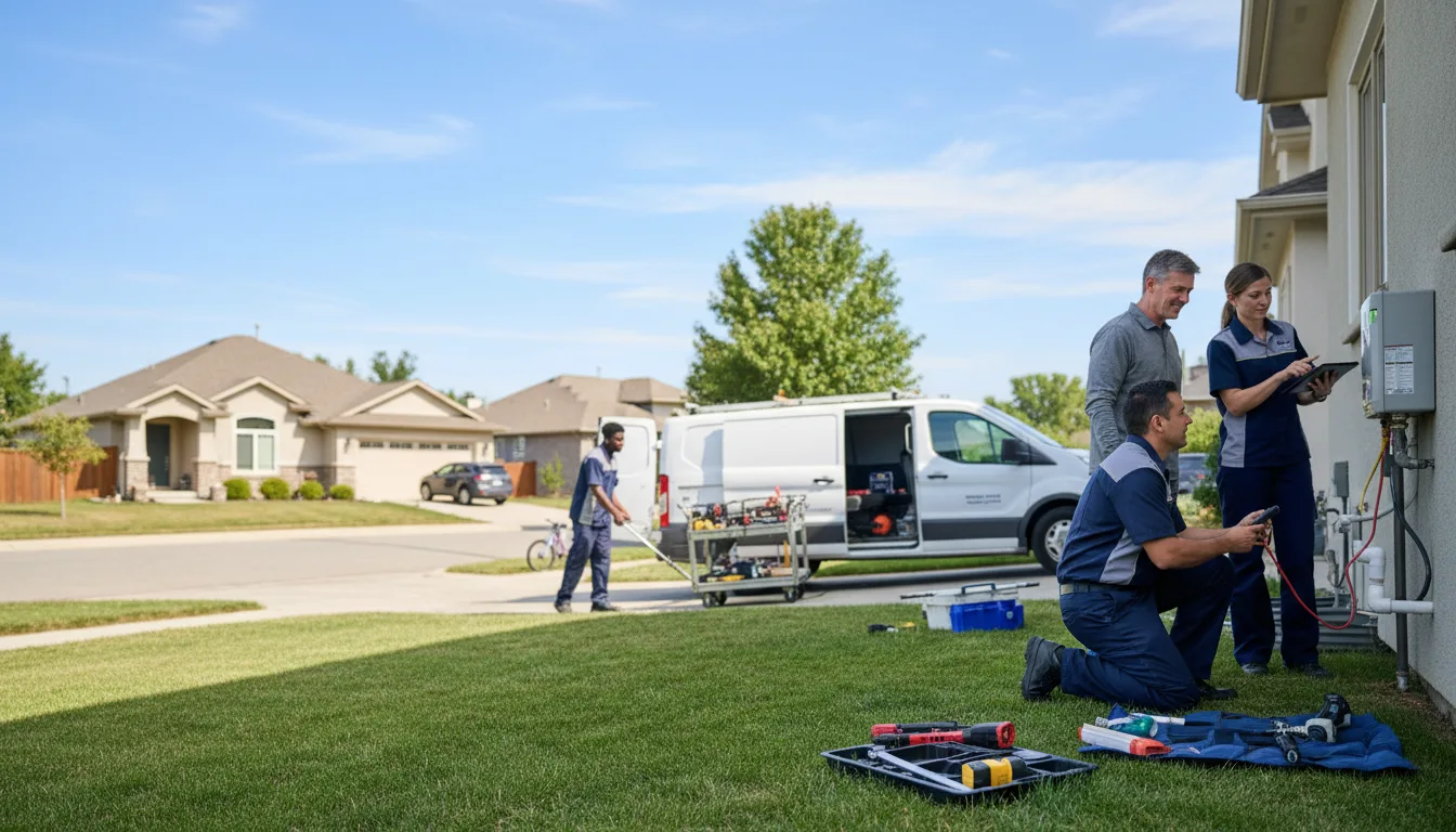 Tankless water heater service in Watkins, MN